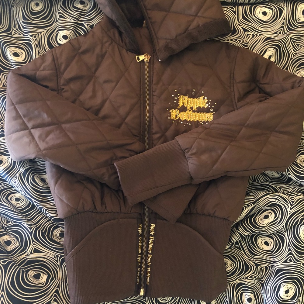 Apple Bottoms Jacket, zip up hood XL